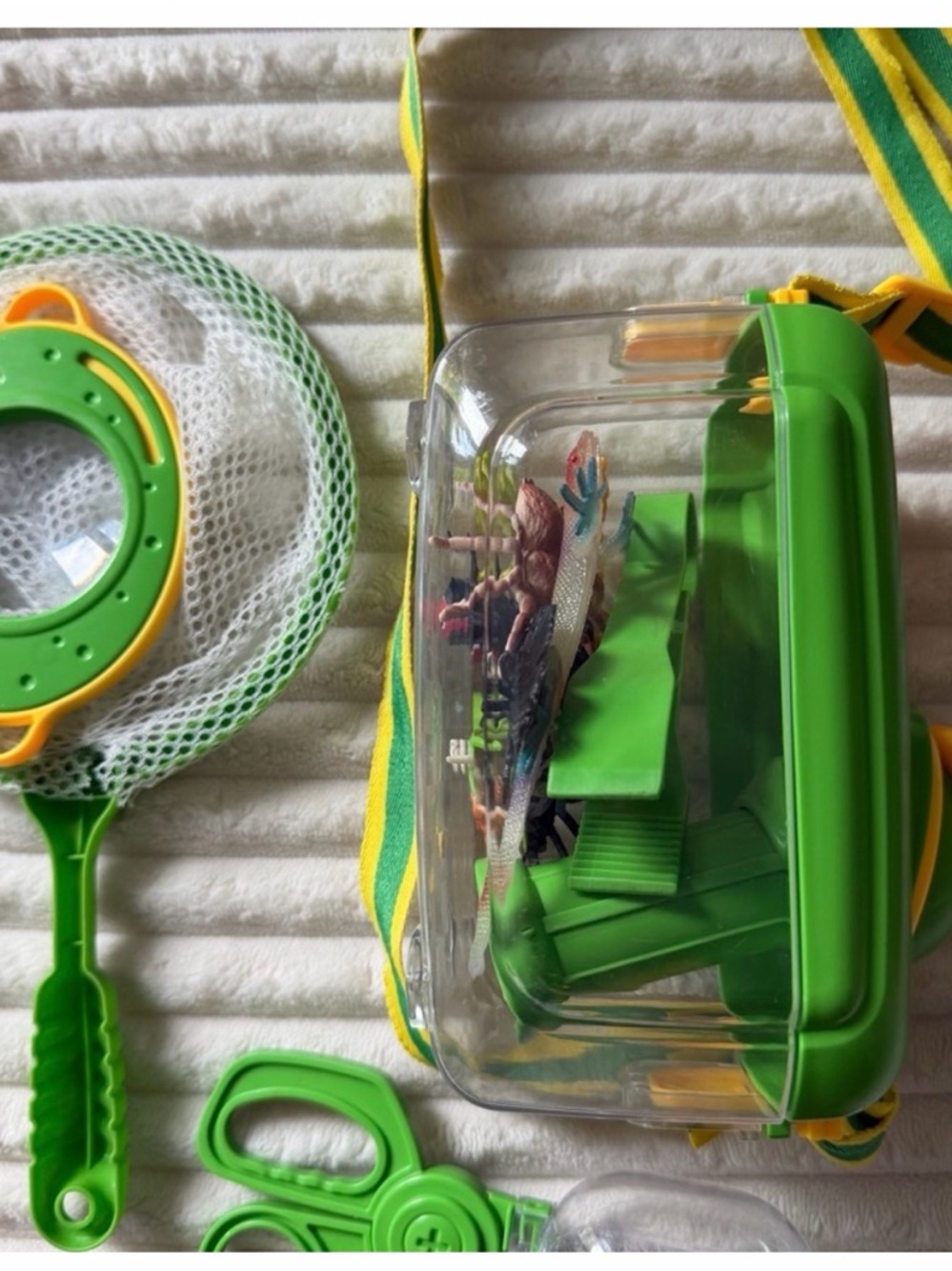 Kids Green Bug Catcher Explorer Kit with Net and Container